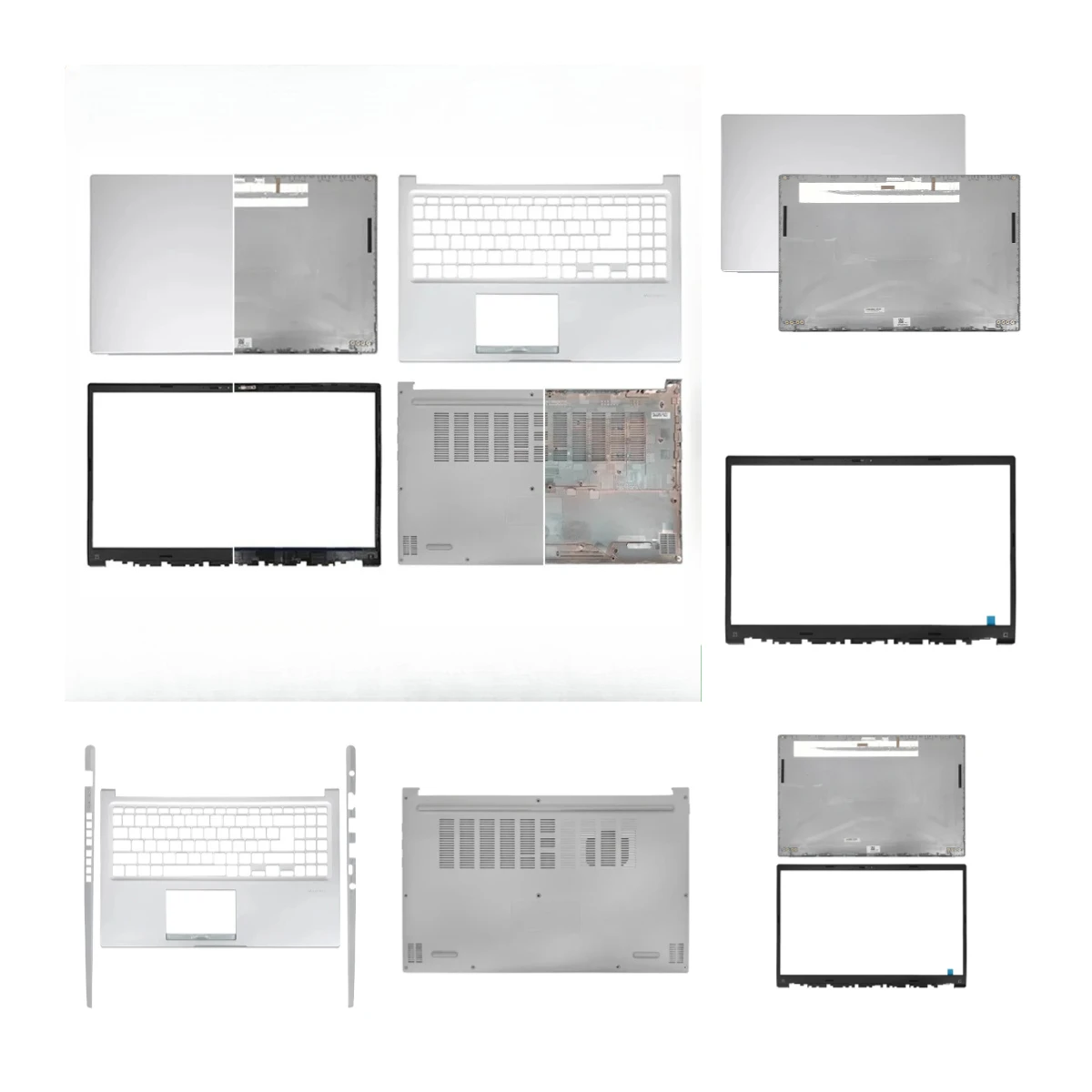New Shell Replacement For Vivobook 15 X1502 X1502VA M1502Y 2023 LCD Back Cover Front Bezel Palmrest Upper Lower Cover