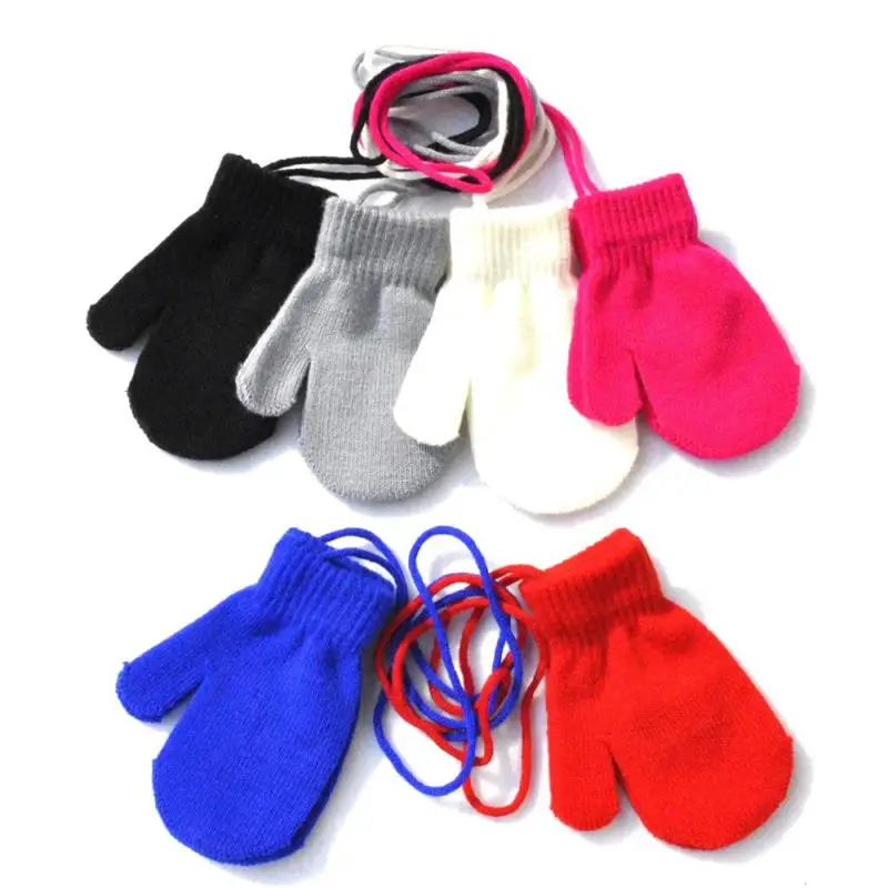 Neck Hanging Gloves Sturdy Easy To Wear Durable And Long Lasting Soft And Comfortable Thick And Warm Winter Necessities Gloves