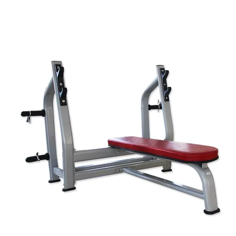 Foldable Metal Flat Bench Weight Lifting Bench Press Rack Push-up Trainer  Home Gym Equipment