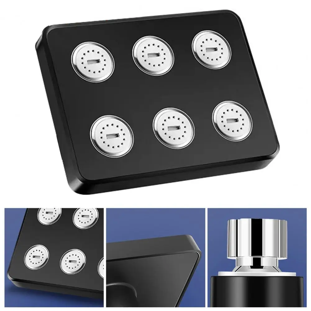 

High-pressure Shower Head Comfortable Shower Spray Luxury Rain Shower Head with High-pressure Boost for Modern for Ultimate