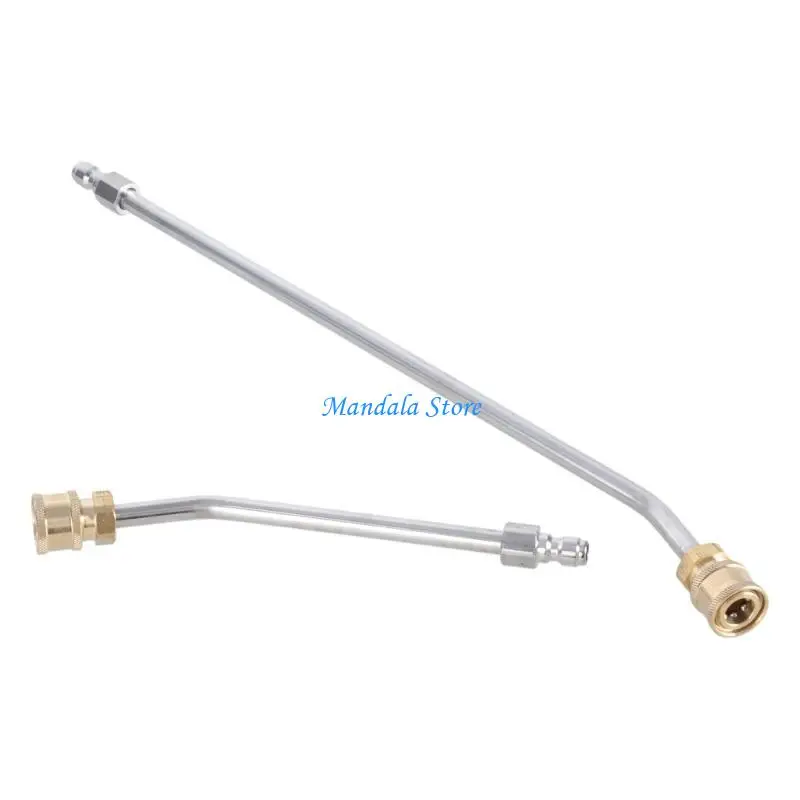 U2JC 2Pcs Pressure Washer Extension Wand 1/4inch Quick Connection Extension Wand
