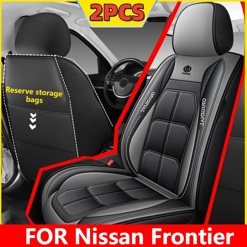 

FOR Nissan Frontier Car seat cover artificial leather soft and comfortable full wrap muscle seat cover waterproof wear-resistant