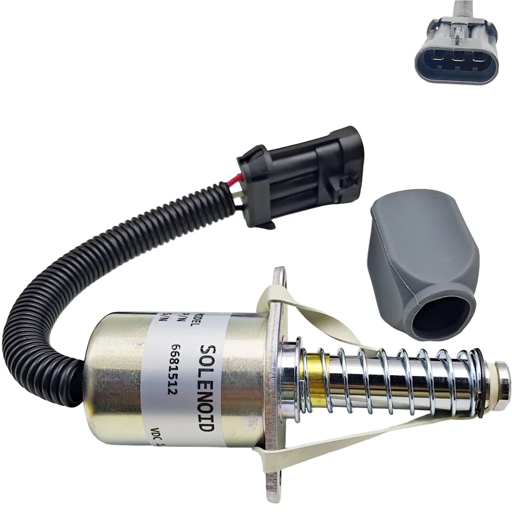 

12V Tow Lock Solenoid Valve for Bobcat SkidSteer Loader Models 853 863 873 883 Rust Proof for Construction Equipment