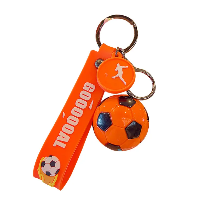 ZAKOL New Trendy Football Key Chain European Cup Accessories Keychain For Decorative Backpack Wholesale