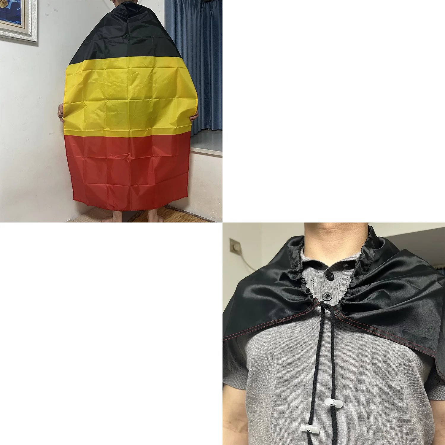 Belgium shawl flag 90x150cm 3x5 Feet Super Poly 2006football Belgium Shoulder FLAG Indoor Outdoor Polyester Belgium Flags