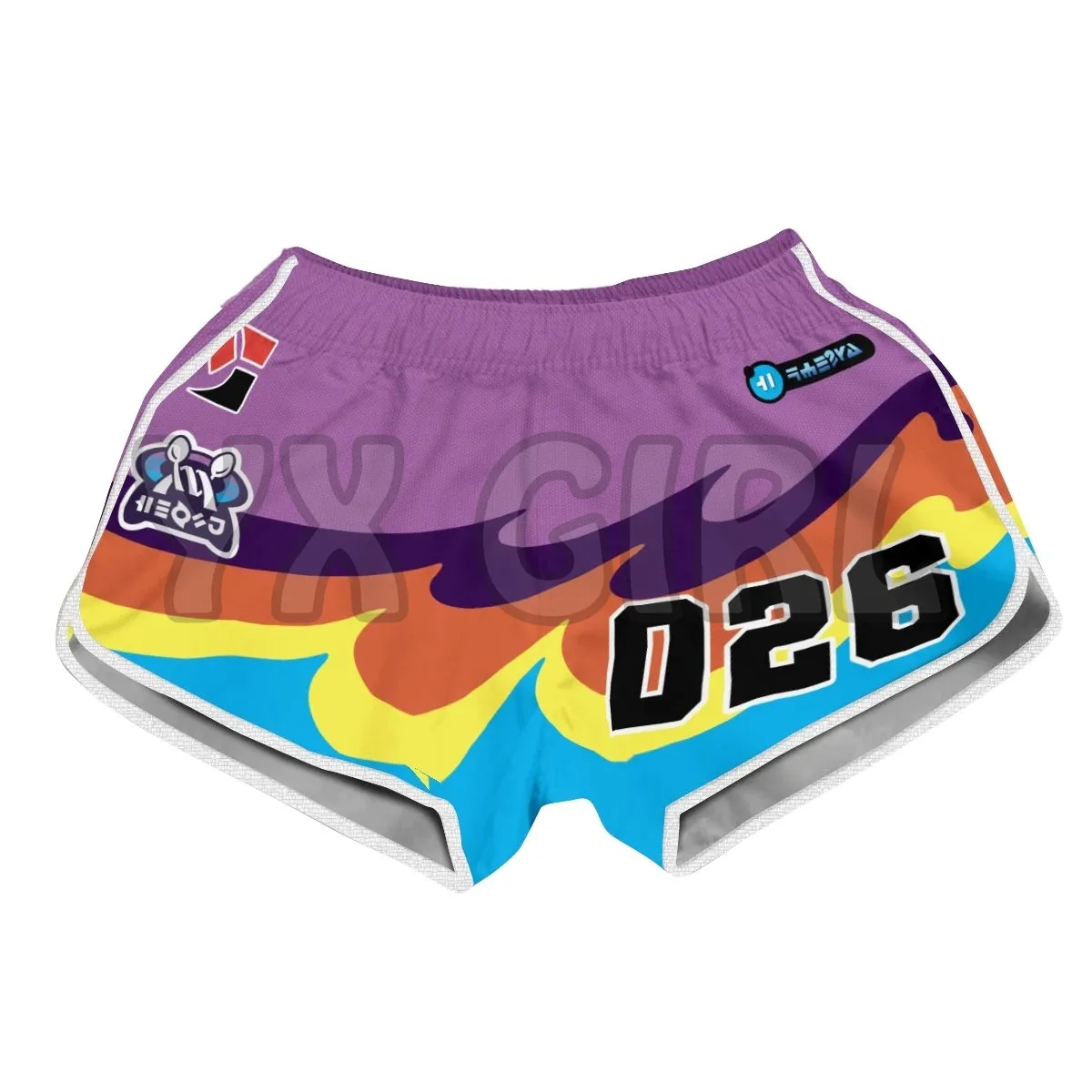 

psychic-uniform-women-beach shorts 3D All Over Printed Shorts Quick Drying Beach Shorts Summer Beach Swim Trunks