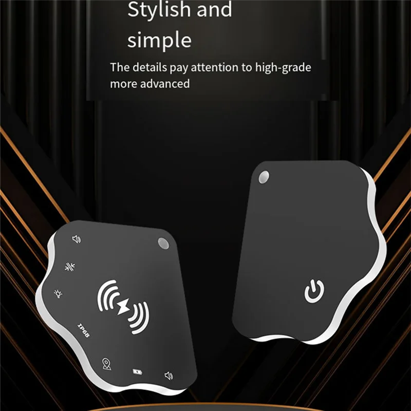 SCLS Wireless Charging Ultra Slim Tracking Card For  Find My Smart Tag Wallet Tracker Suitcase Bag Locator