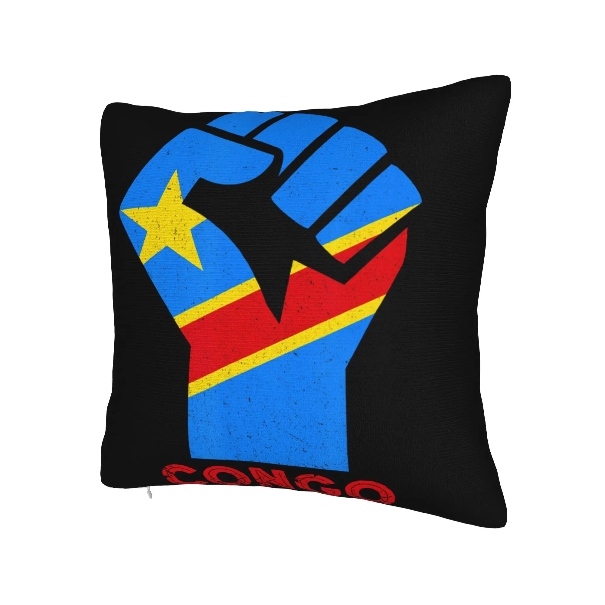 Decorative Pillow Covers Republic Of Congo Congolese Flag Accessories Bed  Pillow Case Cover Zipper Multiple Sizes