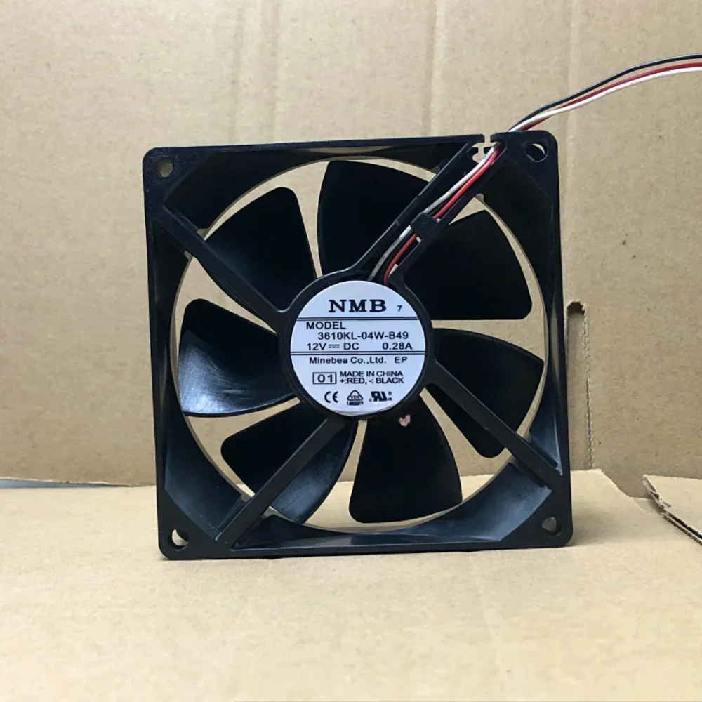 3610KL-04W-B59 3610KL-04W-B49 3610KL-04W-B50 Server Fan for NMB NMB-MAT Axial Power Cooling Inverter Fan 9025 DC12V 0.28A 9CM