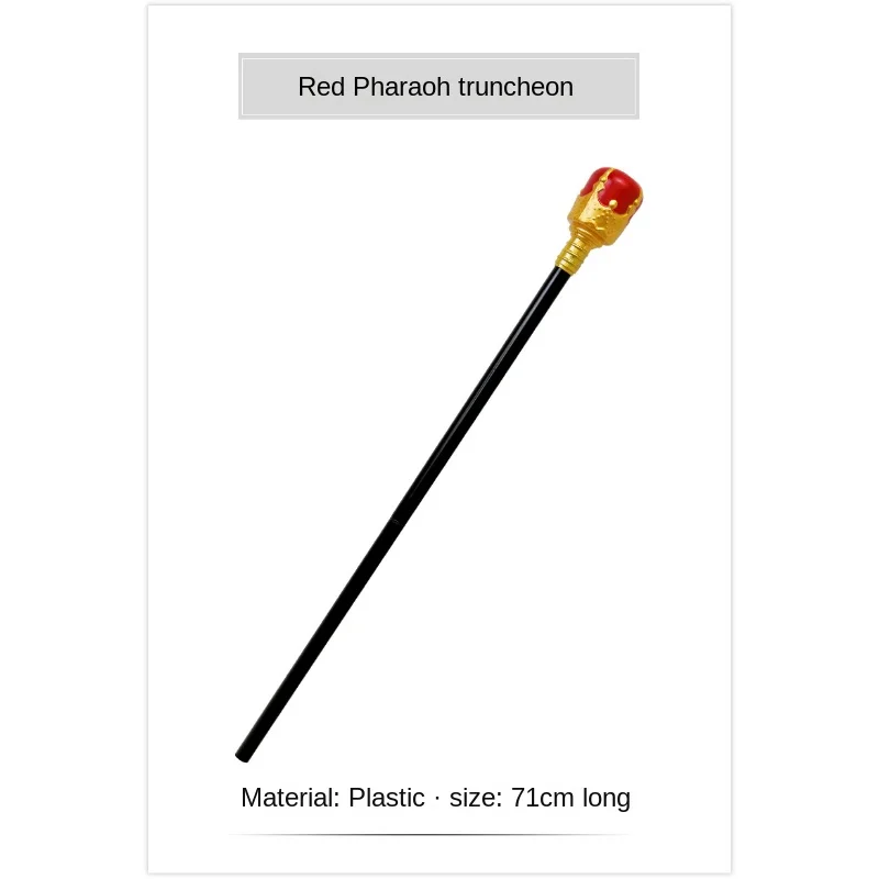 Halloween Requisiten Cosplay Ägyptischen Pharaos scepter Simulation Bühne Spielzeug König Wizard scepter Maskerade Ball