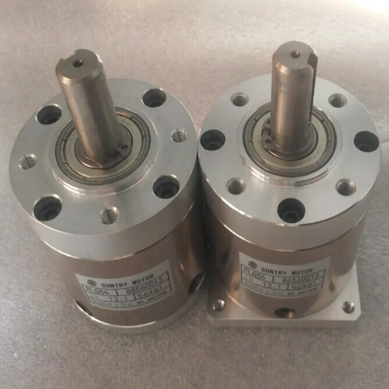 Imagem -03 - Qualidade Planetária Redutor Geabox para dc Brushless Motor Stepping Motor Praça Tampa de Entrada 56 mm Stepping Tampa Plg56