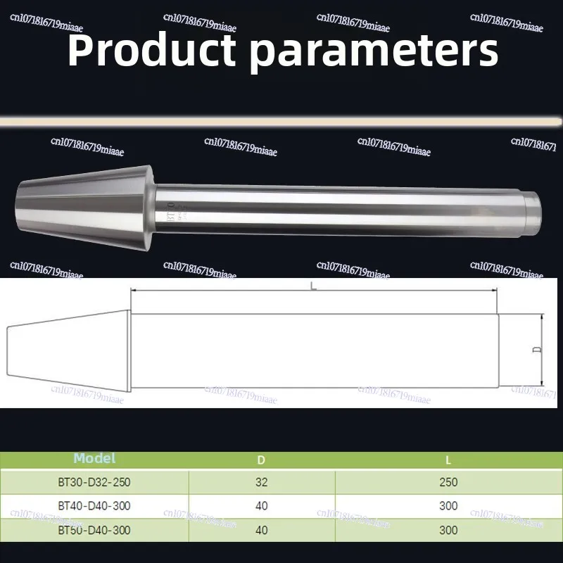 Haste de teste de eixo bt30 40 50 haste de teste de precisão cnc máquina de controle numérico ferramenta haste de teste de precisão mandril de eixo