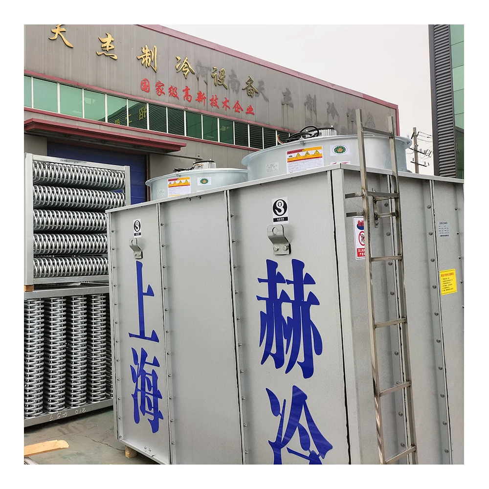 مكثف مربع التعريفي عنصر التبريد المكثف / مع أنبوب النحاس ومسودة زعانف الألومنيوم