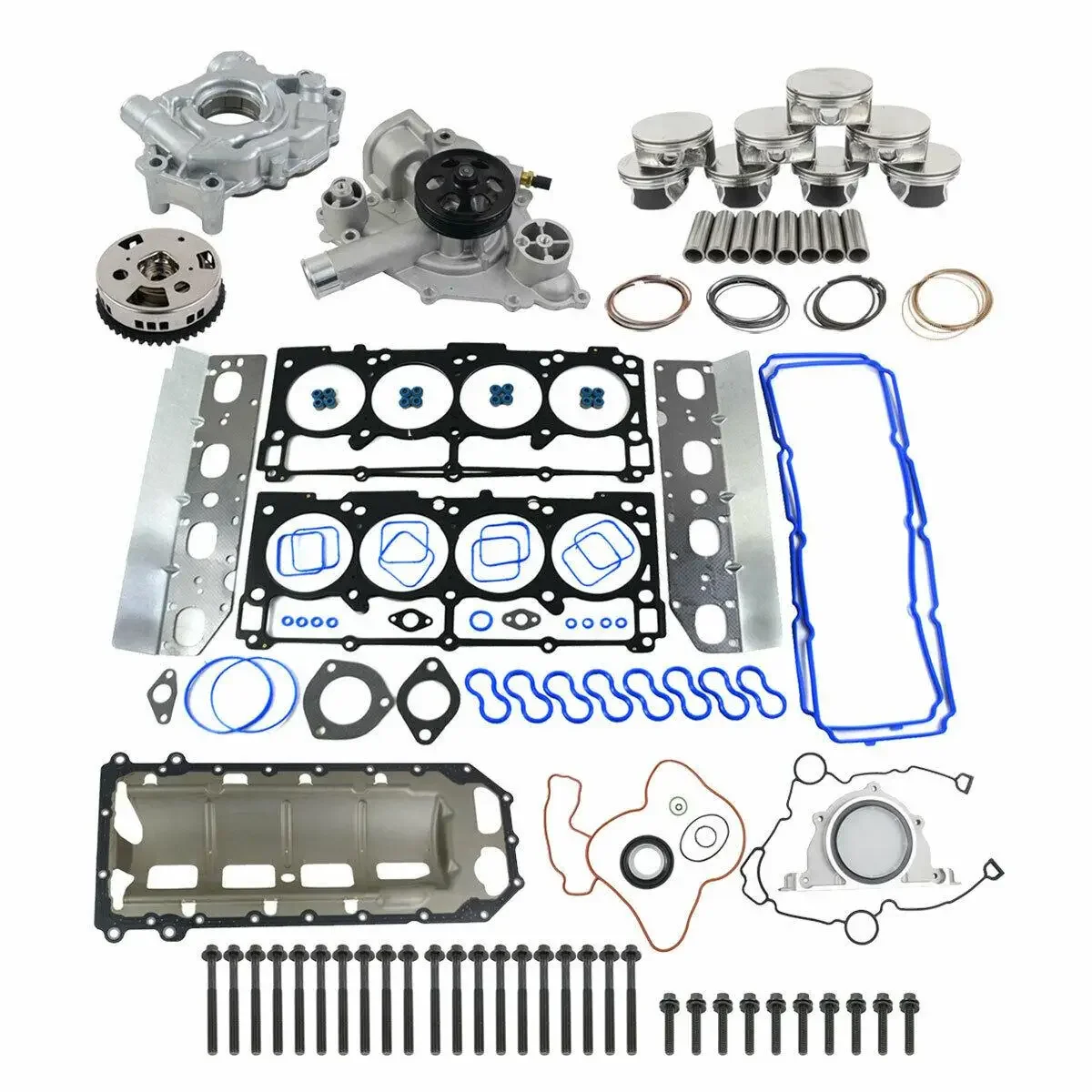 AP01 Overhaul Engine Rebuild Kit for Dodge Challenger Charger Durango Jeep Grand Cherokee Chrysler 300 5.7L OHV 2009-2015