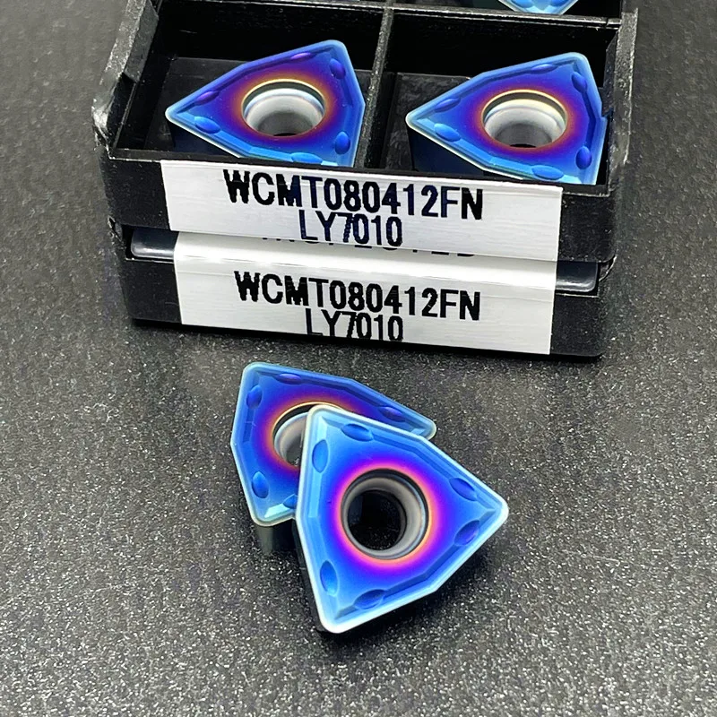 

WCMT030208FN WCMT04020FN WCMT050308FN WCMT06T308FN WCMT080412FN LY7010 Carbide Milling Cutting Insert Lathe Turning Tool