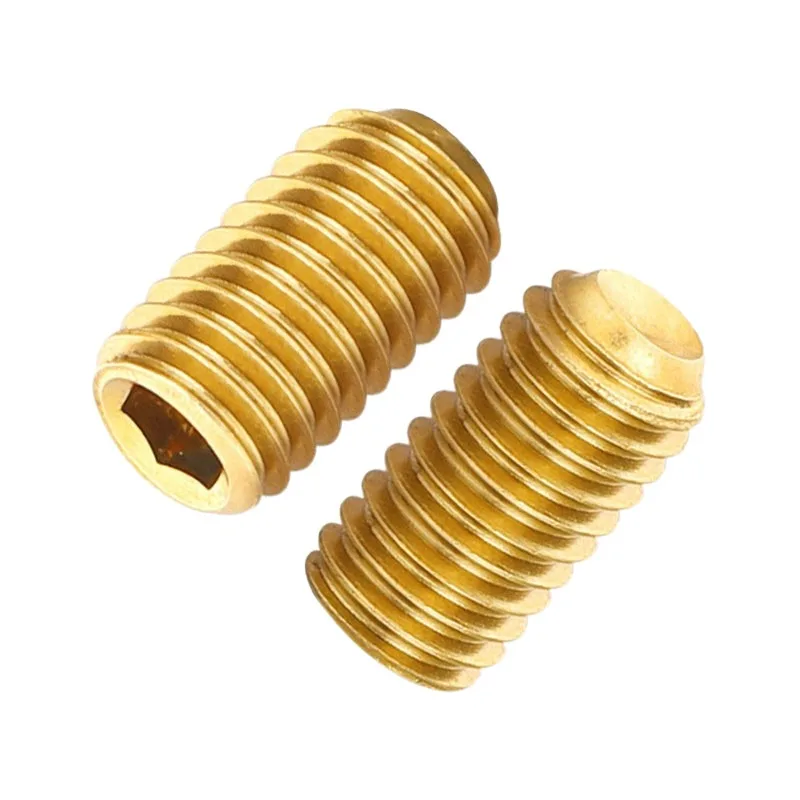 Headless concave end fixed 12.9 grade hexagonal machine meter, hexagonal screw
