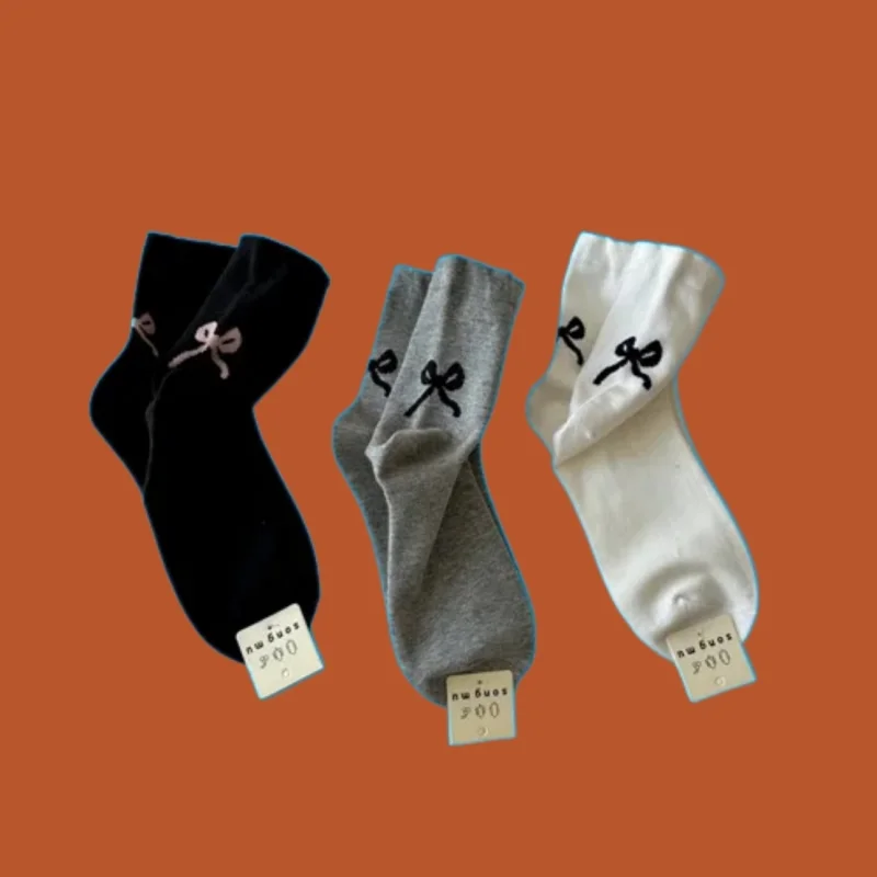 Chaussettes Courtes et Fines en Coton avec Nministériels d de Talon pour Femme et Fille, Nouvelle Collection Printemps et Été 3/6, 2024 Paires