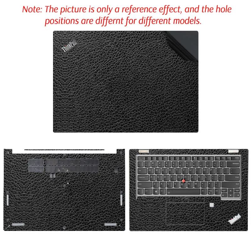 Naklejki winylowe na laptopa Lenovo Thinkpad X1 Yoga Gen 9 8 7 6 5 4 3 do Thinkpad X13 Gen4/E14 Gen5/E16 Gen1 2023