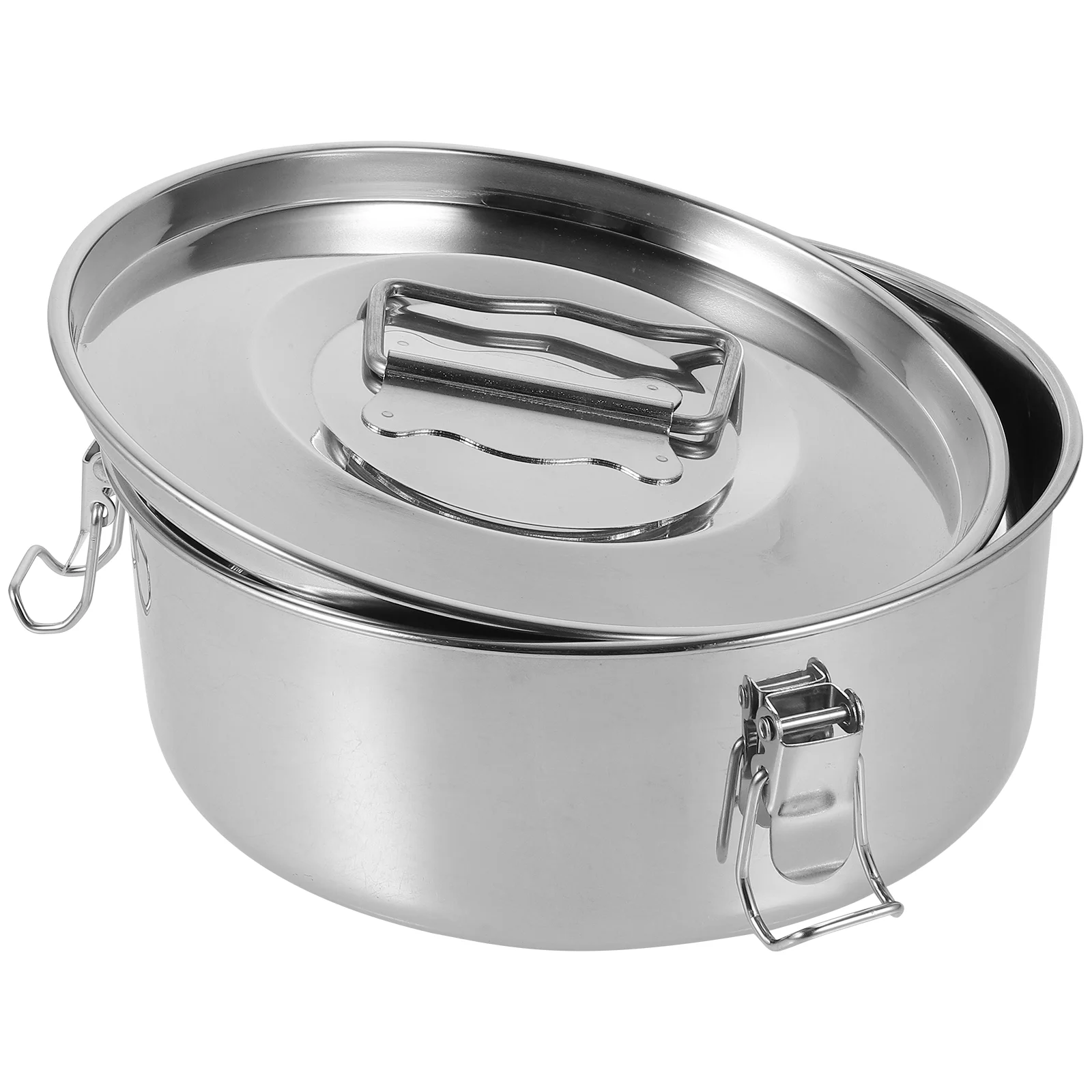 

Stainless Steel Steamer Pot Steam Grid Mold Flan Maker Food Container Lids Baking Molds Cookware Easy Use Handle Seafood