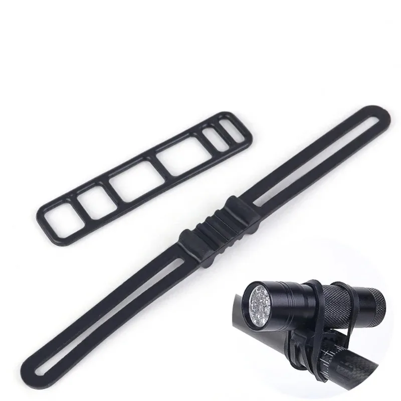

10/35pcs Bike Silicone Mount Bands Bicycle Light Rubber Straps for Headlight Taillight Fixing Universal Bike Accessories