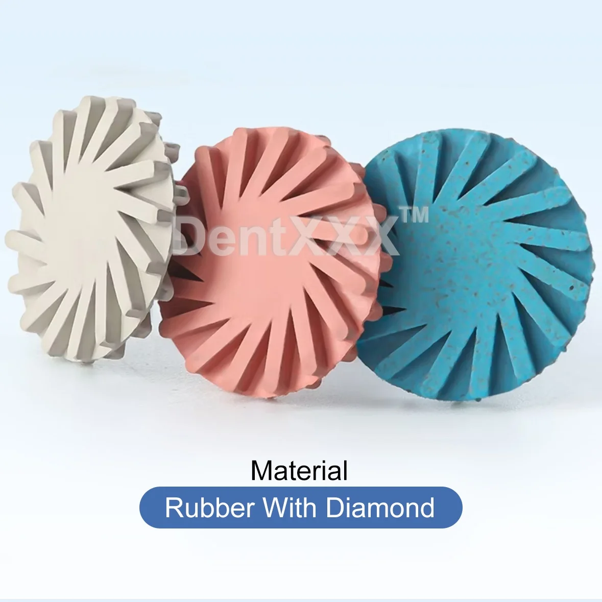 ชุดขัดเงาด้ามจับ RA 12 ชิ้น/กล่อง, หัวขัดยางซิลิโคน 9 ชิ้น และล้อไซโคลน 3 ชิ้น, ขัดหยาบ/ละเอียด/ขัดเงาแบบกระจก