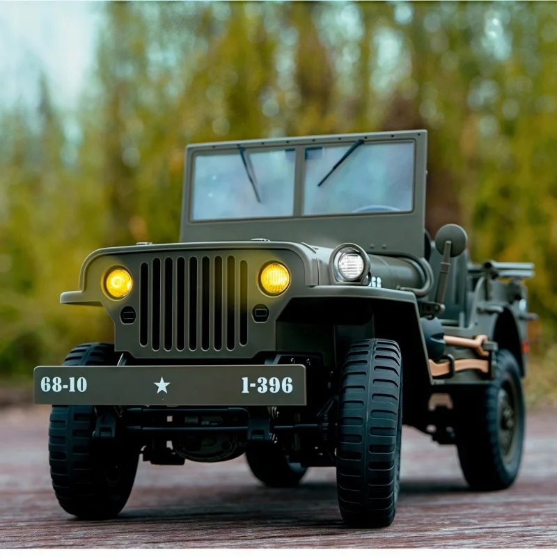 

JJRC C8815 1:10 Willis Jeep RC Car 4x4 Off-Road Remote Control Vehicle with Upgrade Potential Hobby Grade Model Birthday Gift