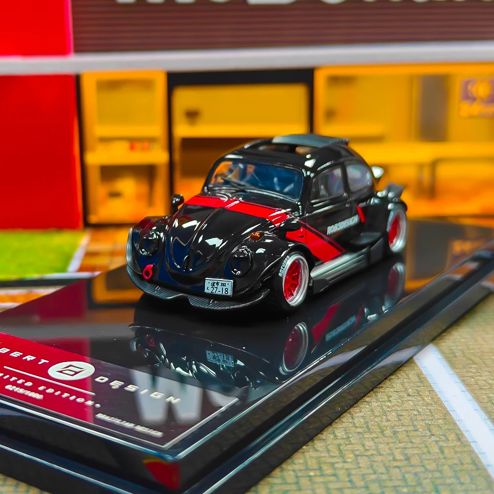 

Inspire Model 1/64 Beetle RWB Robert Design ROB3DESIGN Black Diecast