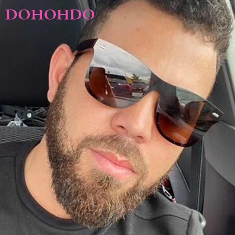 

Vintage Big Frame Rivets Square Women Sunglasses For New Trendy Luxury Brand Designer Men Outdoors Travel Glasses Female UV400