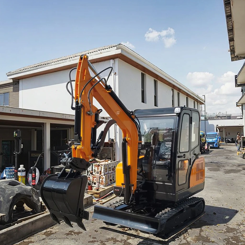 Mini Excavator Crawler Type Imported Parts Micro Low Energy Consumption Domestic Excavator for Sale
