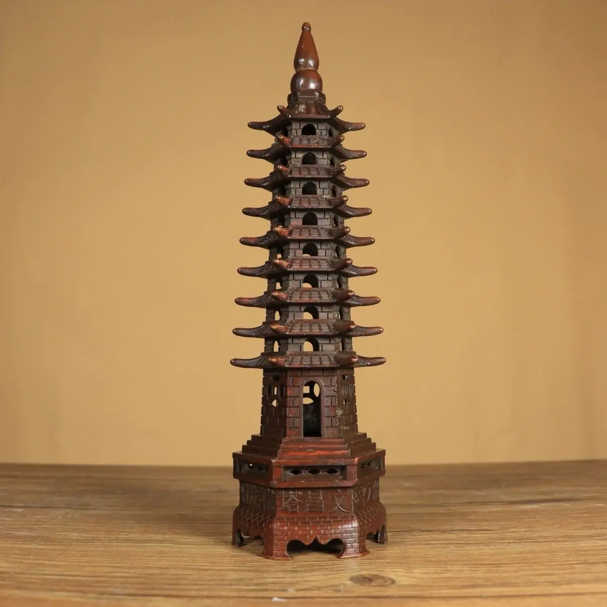 Wenchang nine-story study pagoda home decoration child 25 school cm living room entrance decoration