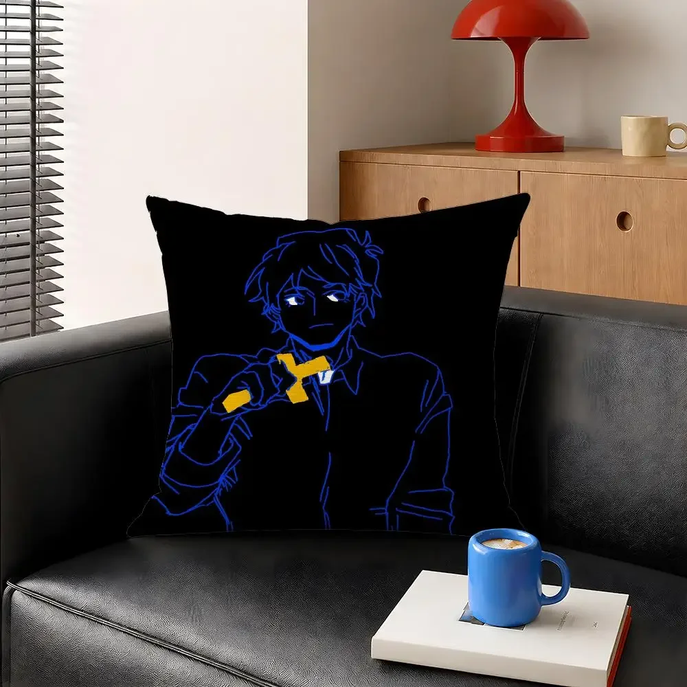 Game FAITH The Unholy Trinity Horror Cushion Cover Decorative Pillowcase Soft Short Plush Cozy Durable Sofa Home Decor Items