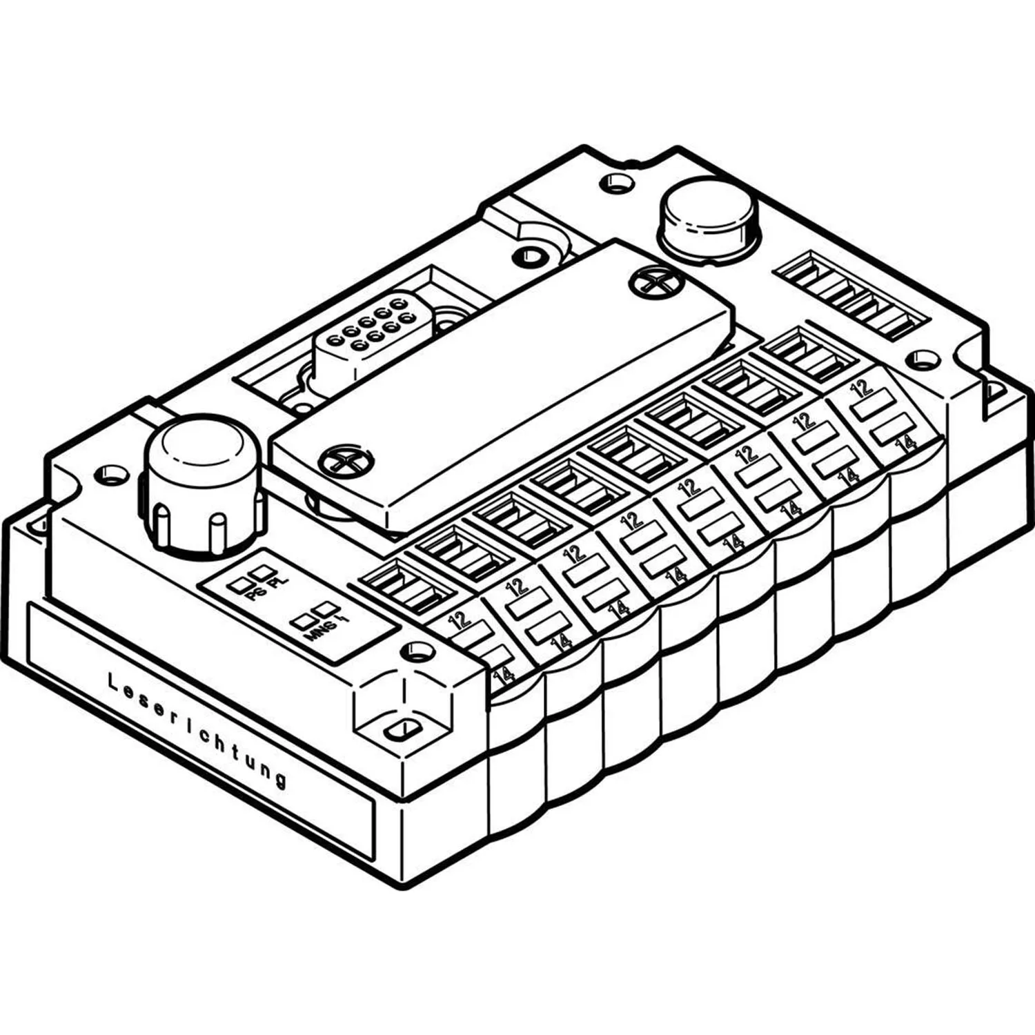 

FESTO CPV14-GE-DI02-8 546190 Electrical Interface Valve New.