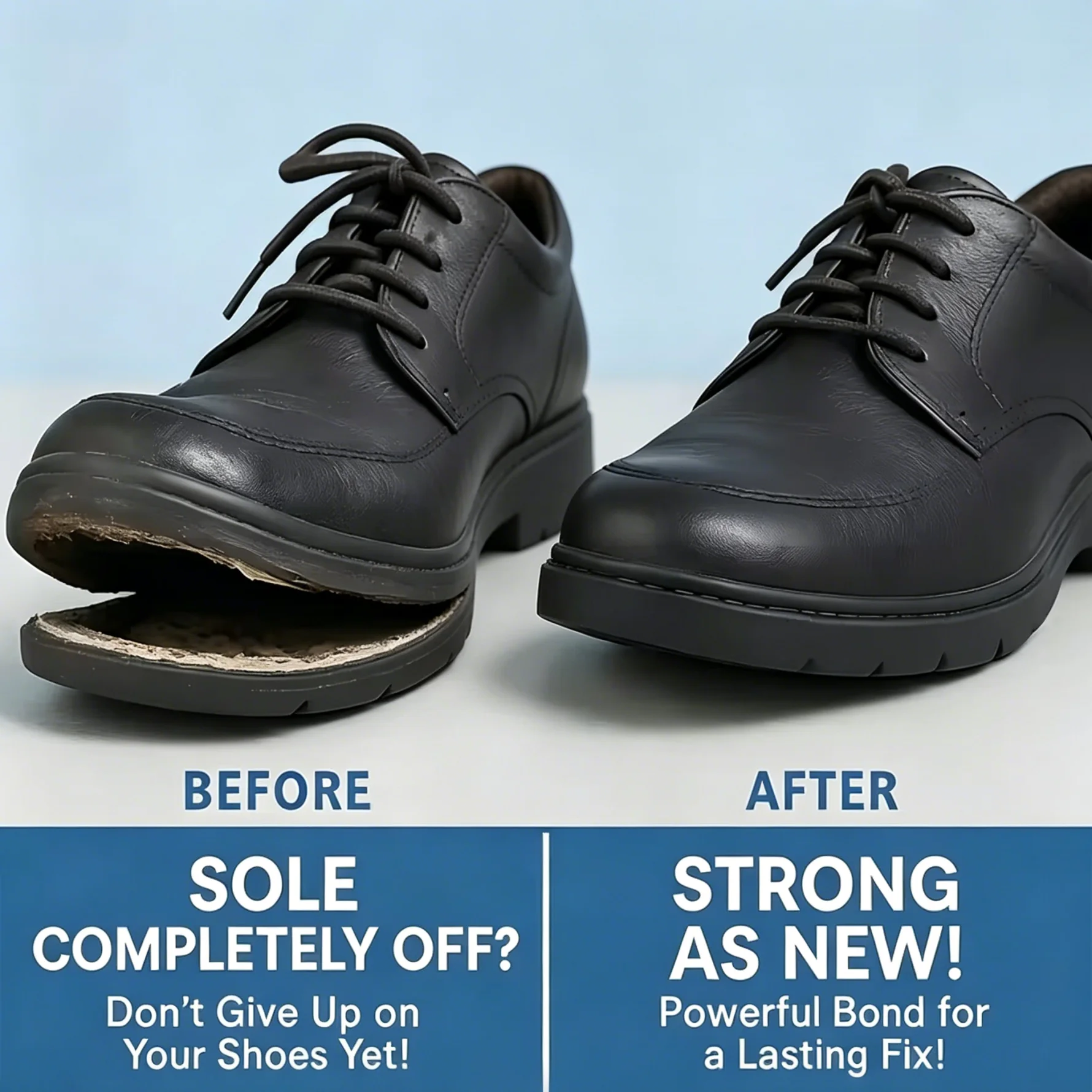 Multi-Purpose Shoe Repair Adhesive, Waterproof Strong Glue for Soles, Leather, Rubber & Canvas,  Cracks on All Footwear view 5