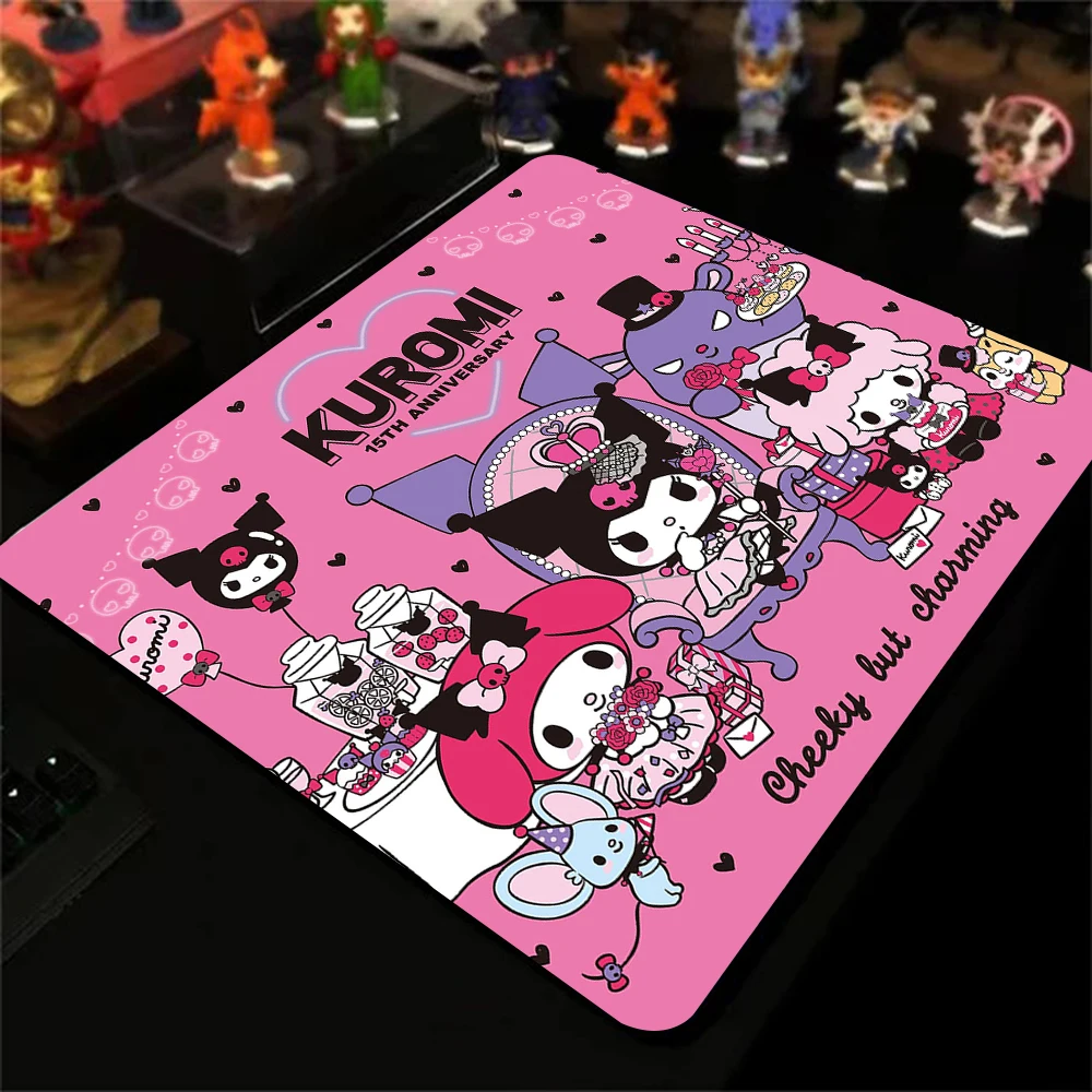 

Cartoon Cute Kuromis Gaming Mouse Pad XS Small Mousepad For PC Gamer Desktop Decoration Office Mouse Mat Deskmat Rug