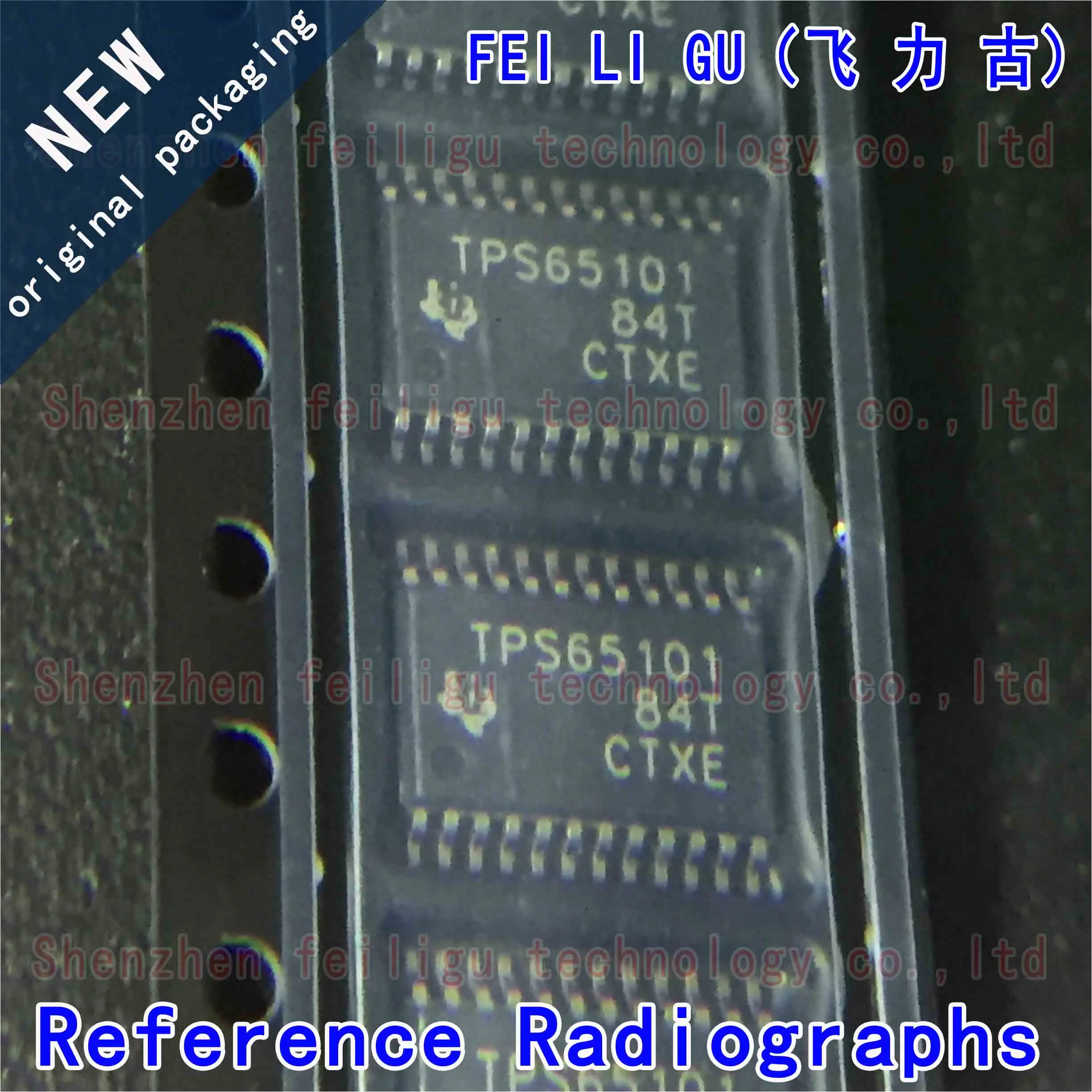 5/15/30/50Pieces 100% New Original TPS65101PWPR TPS65101PWP TPS65101 Package:HTSSOP24 LCD Driver Controller Regulator Chip