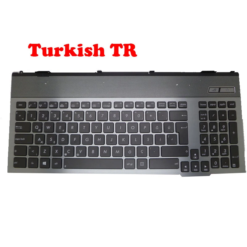 

SP/UK Keyboard For ASUS G55 G55V G55VW 0KNB0-B411ARE00 0KNB0-B411HE00 0KNB0-B410LA00 0KN0-MK1LA11 0KN0-MK1ND21 0KNB0-B411ND00