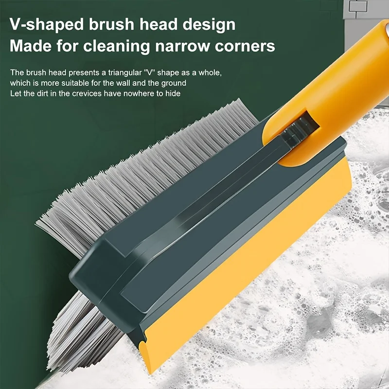 1pcs floor sanding brush bathtub tile floor sanding brush 180 rotary brush head grouting brush 38 * 8.3in