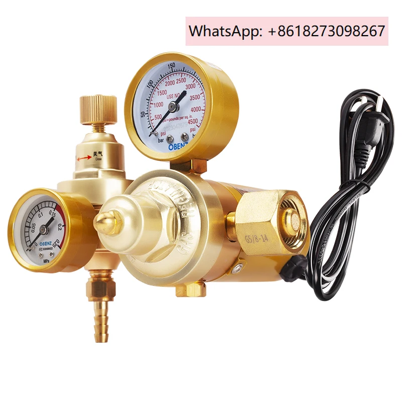 

Pressure gauge, welding gun gas, OBC-315B pressure gauge,reducing valve