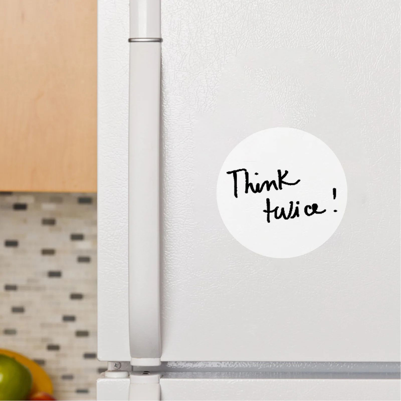 

140 Sheets 50x50mm Thermal Labels Self Adhesive Transparent Round Stickers Price Tags Shipping Address Express Labels