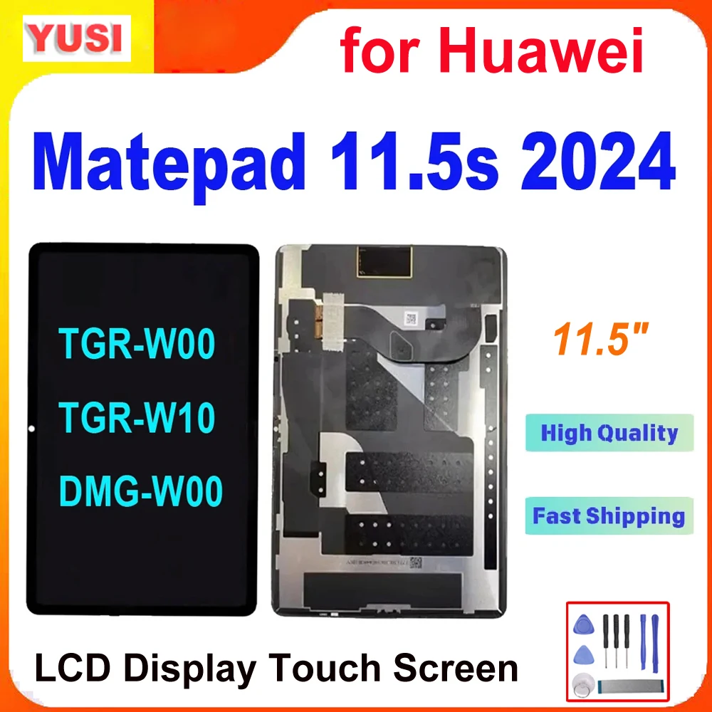 

11.5" LCD for Huawei Matepad 11.5s 2024 TGR TGR-W00 TGR-W10 DMG-W00 LCD Display Touch Screen Digitizer Assembly Replacement