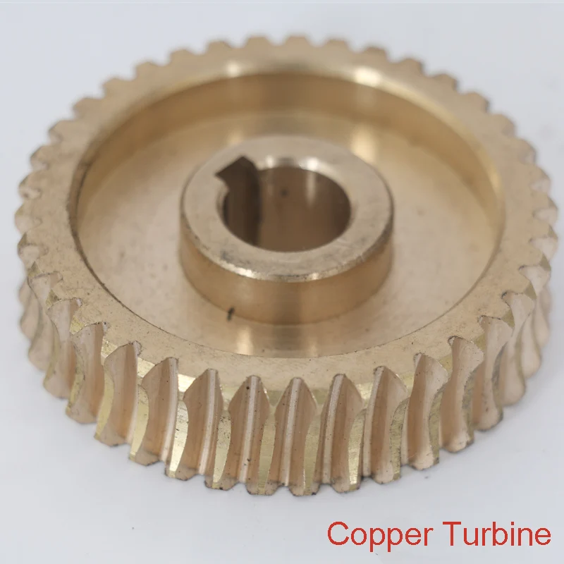 1pc New Drilling And Milling Machine Turbine ZX50C Turbine Machine Tool Feeder Copper  Turbine Accessories