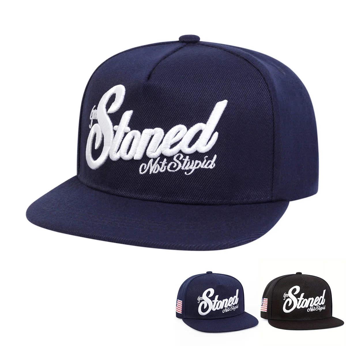 Unisex Hip-Hop-Mützen mit gestickten Buchstaben, Frühling, Herbst, Outdoor, verstellbare, lässige Baseballkappen, Sonnenschutzhut