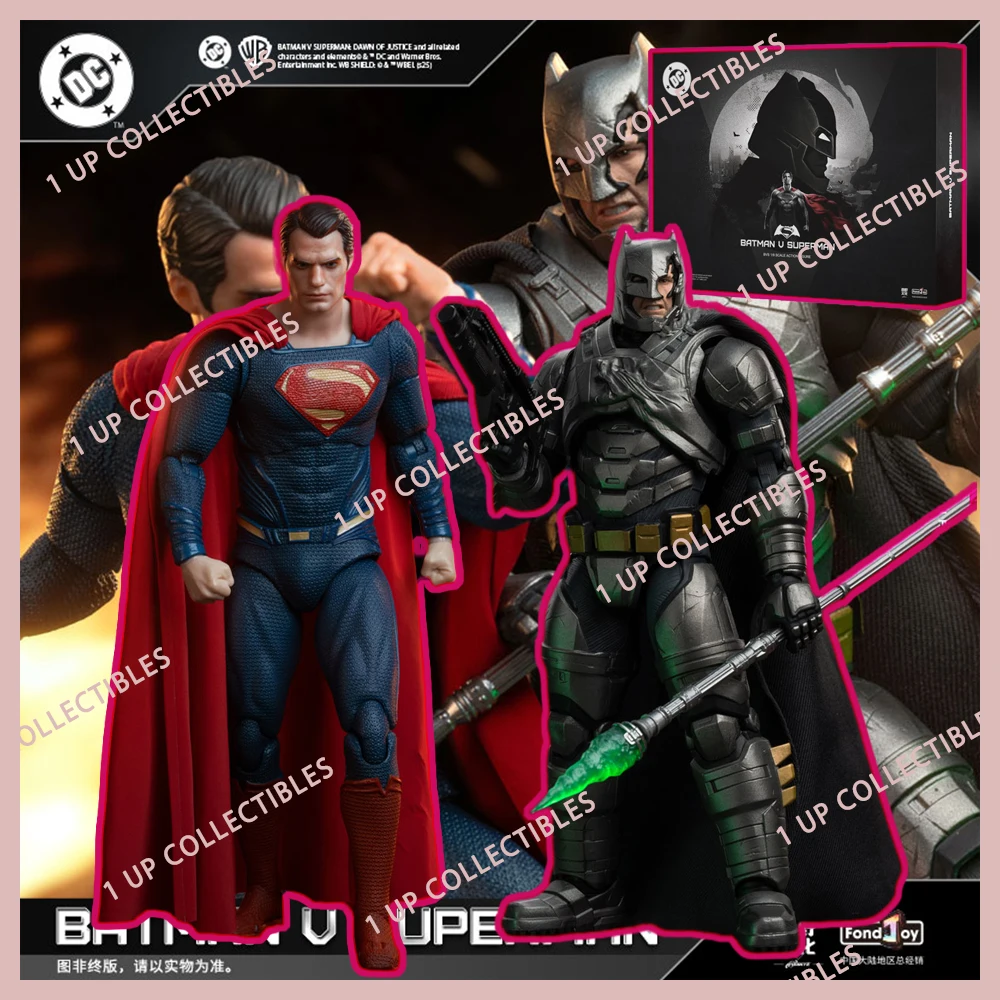 

Набор фигурок Fondjoy BVS, бронированный Бэтмен, битва, поврежденный Супермен, фигурка 1/9, Бэтмен V, Супермен, Dawn of Justice, коллекционная игрушка постоянного тока