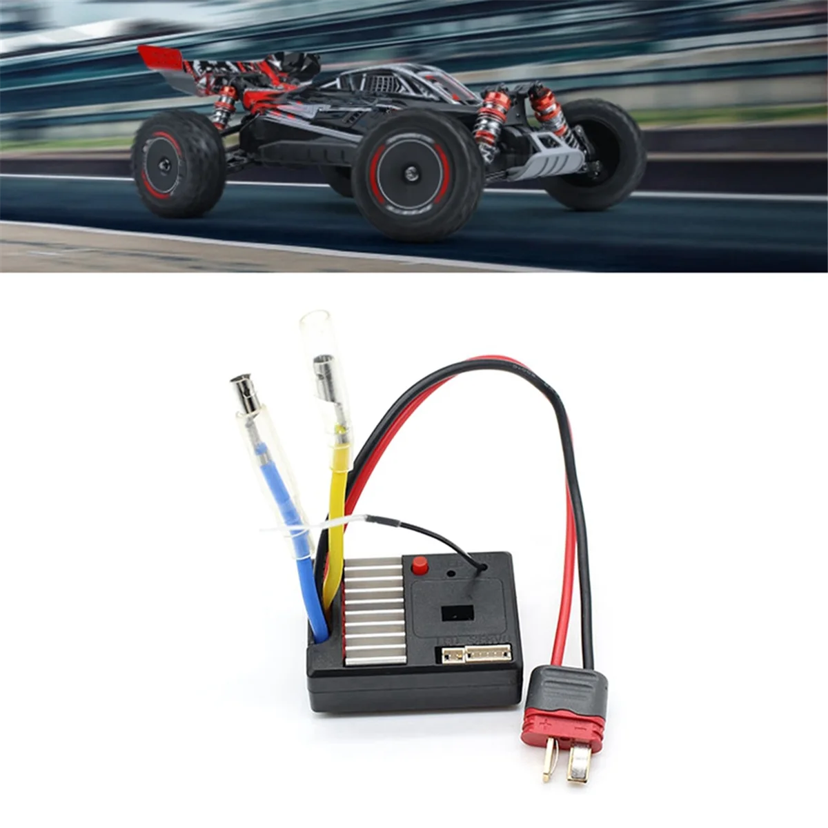 Nuovo ricevitore telecomando circuito del veicolo scheda principale per WLToys 1/12 124010 RC parti di aggiornamento per auto