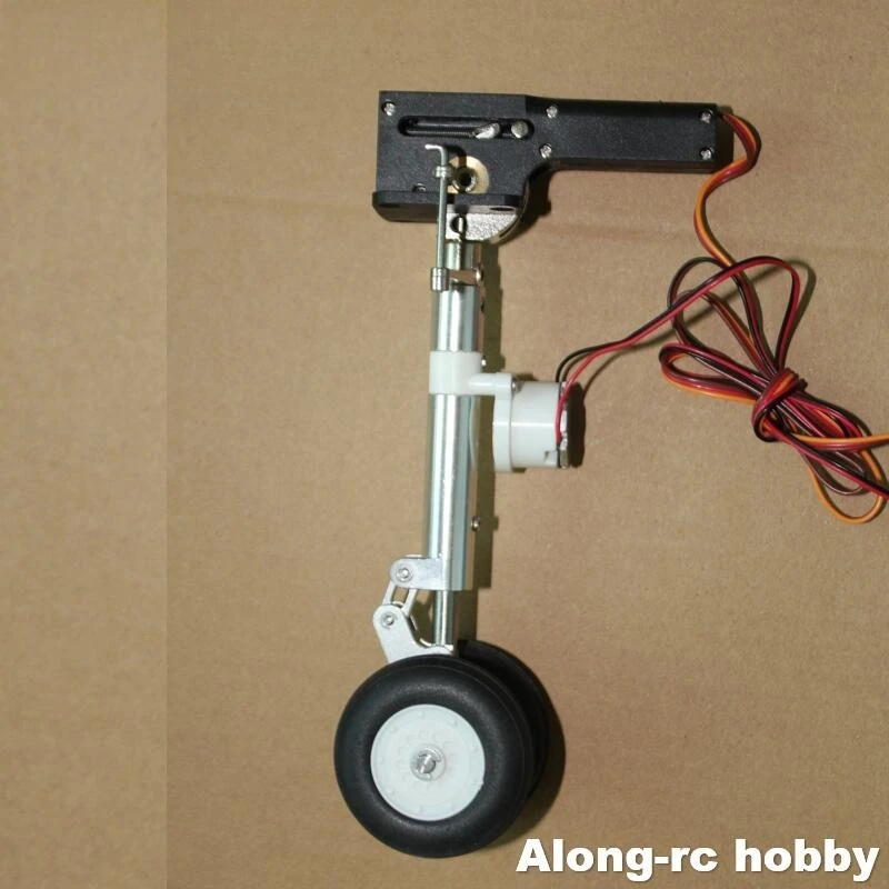 Freewing AL37 70mm EDF Twin Engine RC Airliner Retractable Landing Gear Set, Aluminum Shock-Absorbing Strut Replacement Parts