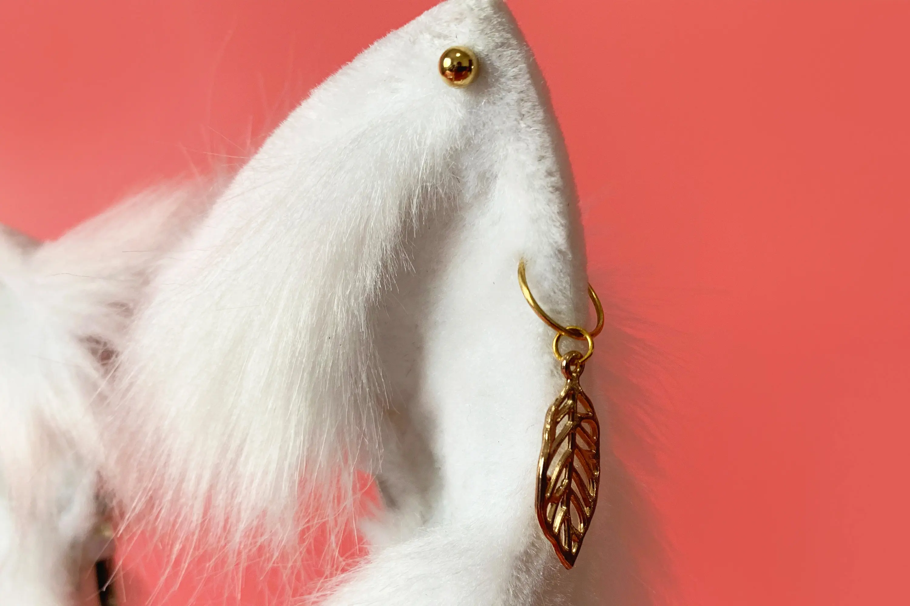 Cute white fox ears and tail set, dog cosplay costume, animal ear headband, faux fur tail, Halloween accessory, anime convention 3