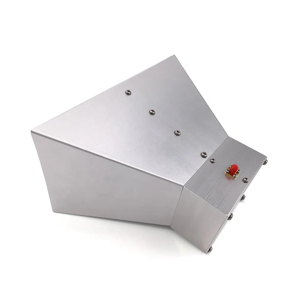 Super-Wide Band  800MHz to 6GHz 12dBi Broadband Double Ridged Horn Antenna Multi Band