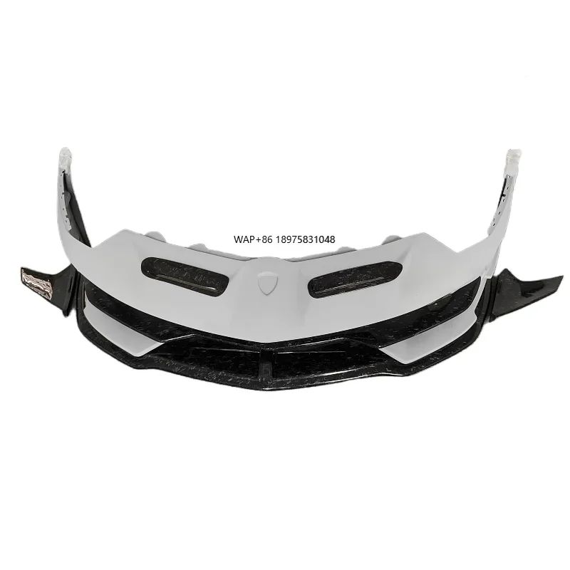 

New Condition Carbon Fiber Semi Forged Front Bumper Body Kit for LP700 LP750 Upgraded SVJ Style Screws
