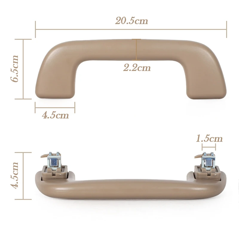 For Toyota Corolla Yaris Vios EZ RAV4 Auris Prius Car Safety Handle Ceiling Armrest Handrail Roof Pull Handle Accessorie - view 3