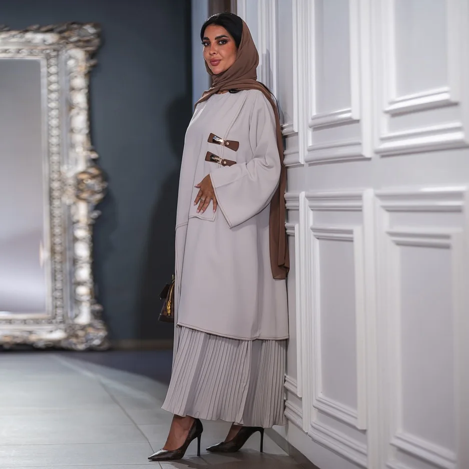 

Ид скромное мусульманское платье женское Дубай Абая Турция кафтан исламская одежда кафтан марокаин женский халат Musulmane Jalabiya Vestidos